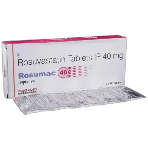 rosumac 40mg tablet 10's